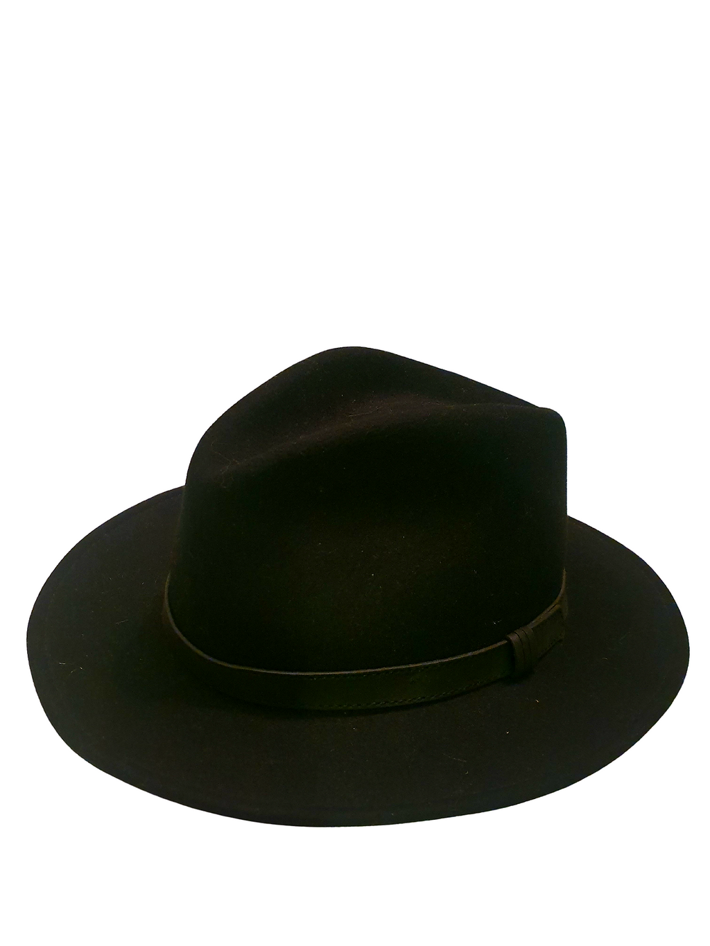 Black Wool "Cosby" Style Hat